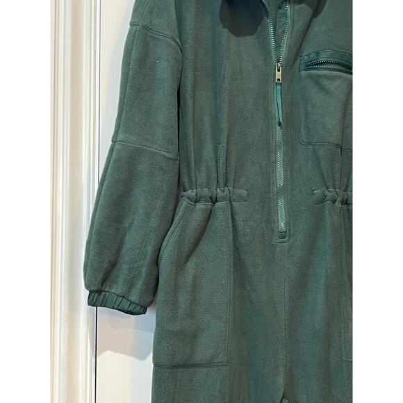 Womens Fleece Jumpsuit Onesie Winter Warm Overalls Large - Picture 6 of 9